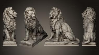 3D model Lion de la Gileppe (STL)